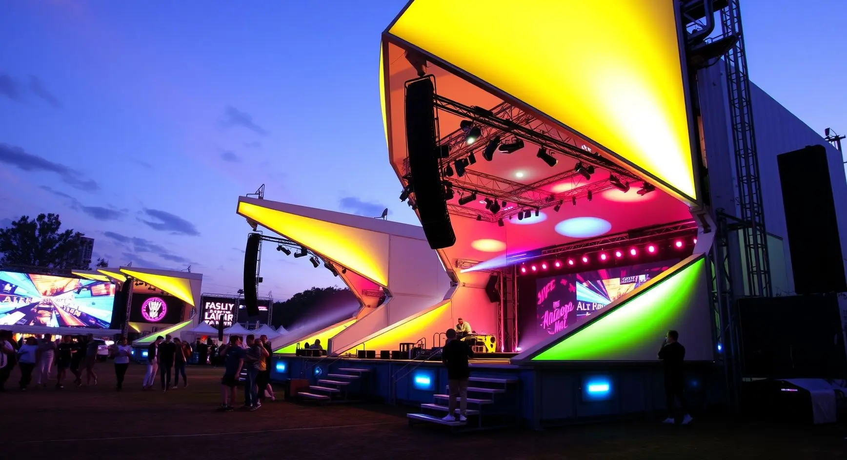 Conception scénique